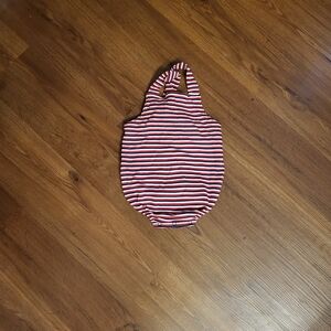 The Beaufort Bonnet Company Red and White Striped Diaper Cover